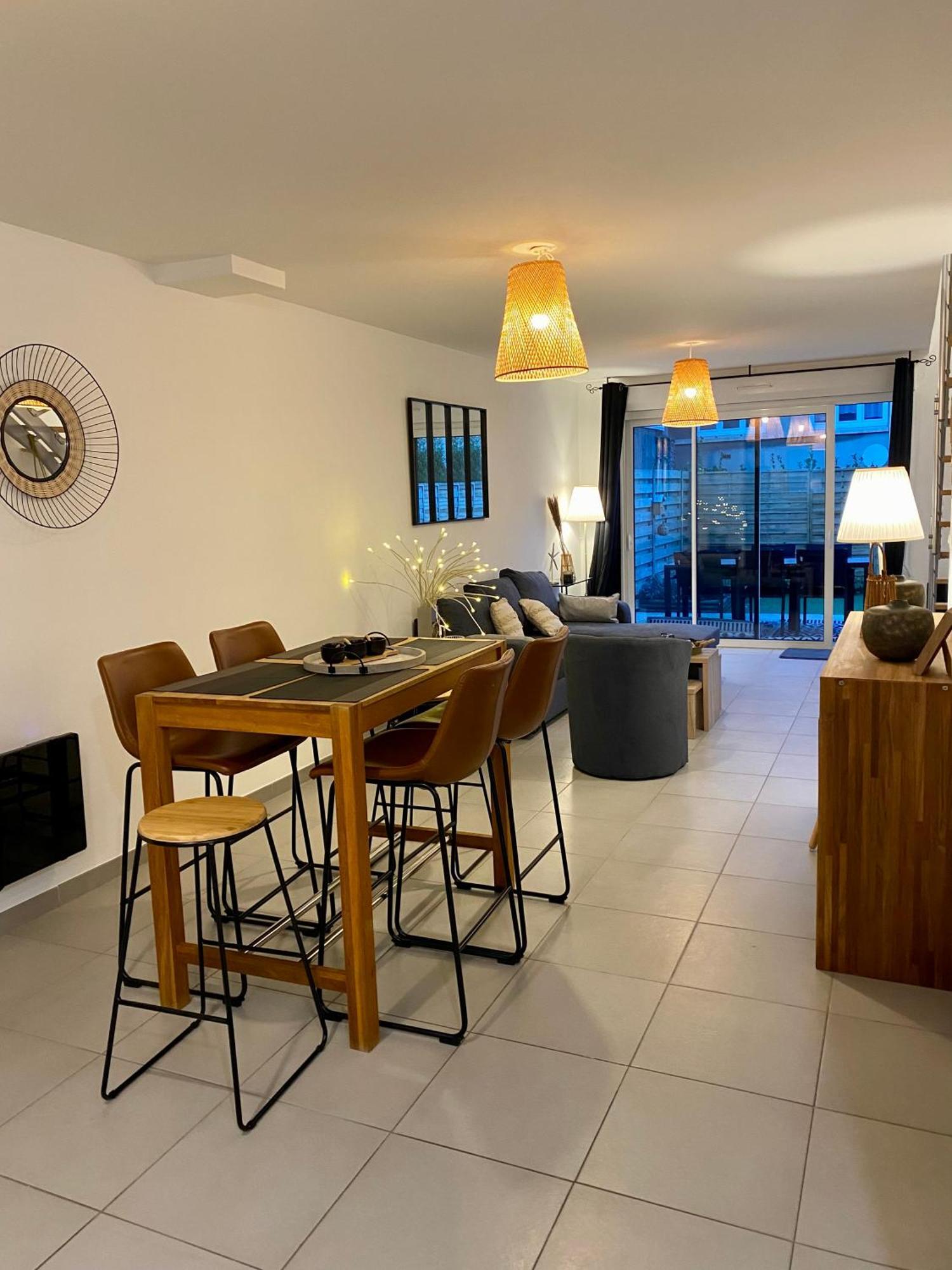 Le Brise Lame Maison Neuve A 2 Pas De La Plage Ле-Портель Экстерьер фото